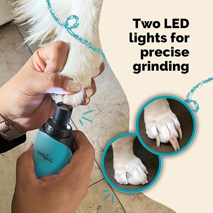 LUCKY TAIL Pet Nail Grinder for Dogs and Cats - Image 5