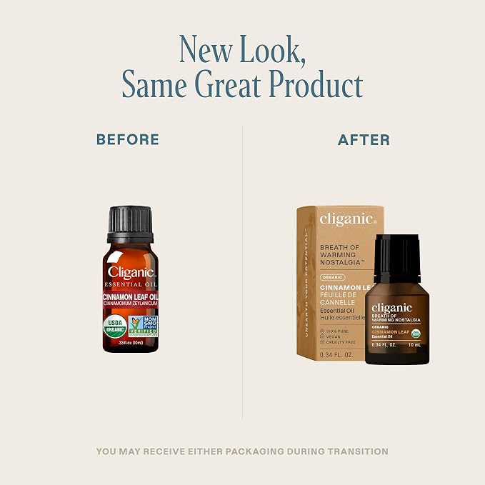 Cliganic Organic Cinnamon Leaf Essential Oil, 100% Pure Natural - Image 2