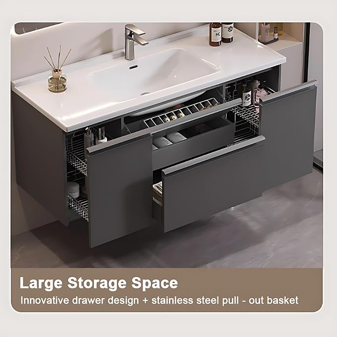 60IN Modern Bathroom Vanity - Image 3