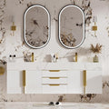 homary 59" Floating Bathroom Vanity by Homary