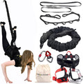 PRIOR FITNESS Bungee Fitness Set Yoga Bungee Cord Rope Resistance Air Dance by PRIORFITNESS