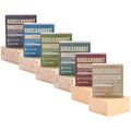 Rinse & Robust Mens Natural Bar Soap 6Pcs Handmade Cleansing Soap Bar Set by RinseRobustUWorthChoice