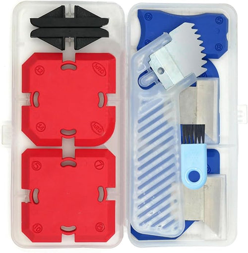 12Pcs Caulking Tool Kit, Professional Silicone Profiling Kit by Lankki