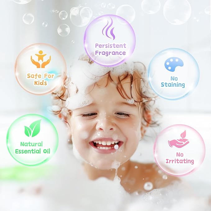 Bath Bombs for Kids with Toy Inside, Perfect Handmade Birthday, for Boys and - Image 4