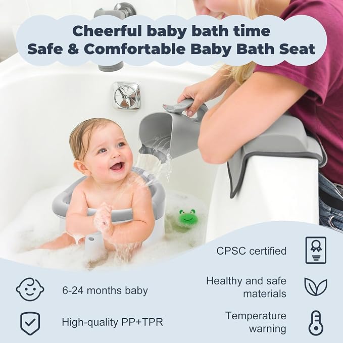 Baby Bath Seat-for Babies 6 Months & up - Image 2