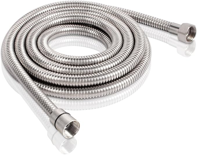 PHASAT Shower Hose, 138 Inches Extra Long Shower Hose Replacement, 304 - Image 8