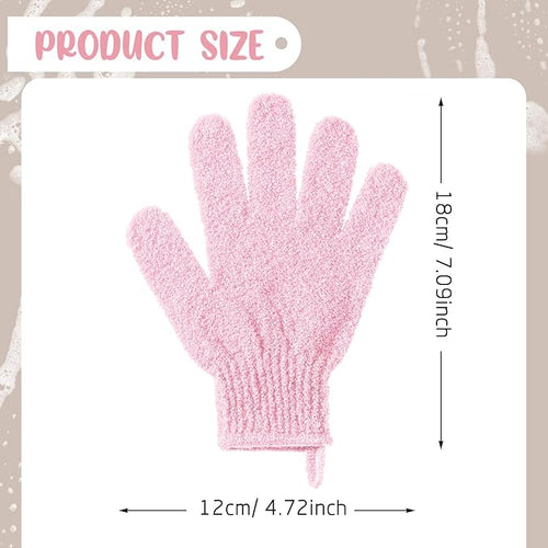 104 Pcs Exfoliating Glove Bulk Shower Gloves - Image 2
