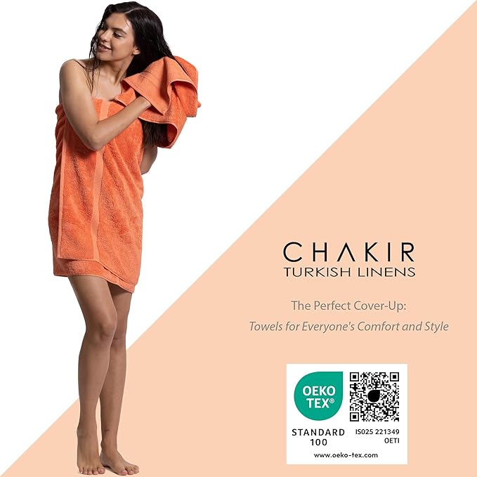 Chakir Turkish Linens | Hotel & Spa Quality 100% Cotton Premium Turkish Towels - Image 5