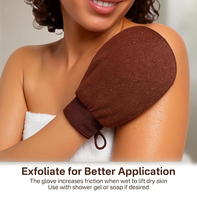 4 in 1 Self Tanning Mitts Self Tanner Mitt Applicator Kit, Self Tanning Mitt - Image 3