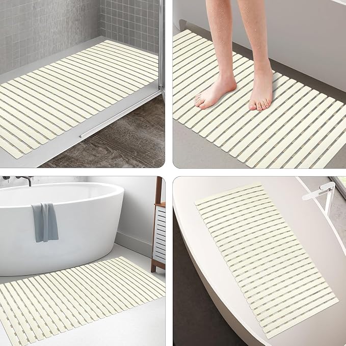 MBOSS Bath Tub Shower Mat Non Slip Bathtub Mats - Image 6