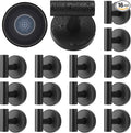 Suction Cup Hook for Shower, 16 Pack Wall Mount Towel Holder, Removable Towel by Ovveroche