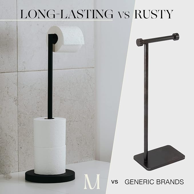 Marmolux Acc - Free Standing Toilet Paper Holder 1pc - Bathroom Storage - Image 8