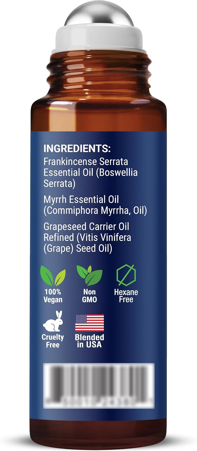 Frankincense & Myrrh Essential Oil Roll-On 10ml - Image 8
