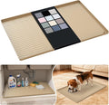 URMONA Waterproof Silicone Under Sink Mat 28'' x 19'' Shelf Liner by URMONA