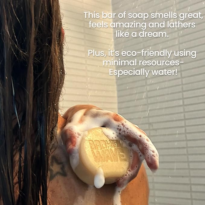 Broken Wave Natural Bar Soap for Women and Men | Hydrating, Cruelty-Free Bar - Image 6