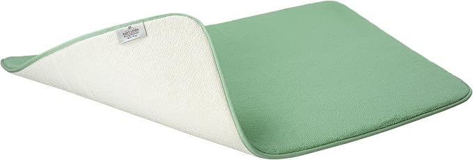 American Soft Linen 21x32 Fluffy Foamed Slip Reducer Bath Rug, Machine Washable - Image 5