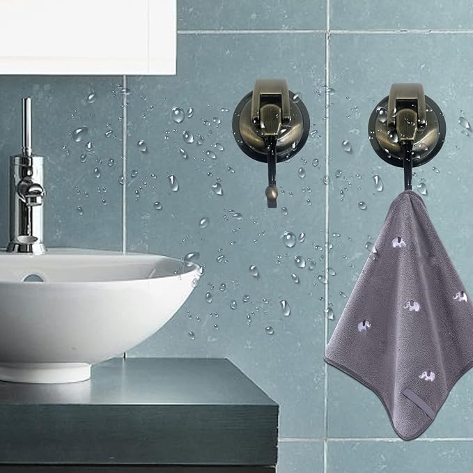 Heavy Duty Vacuum Suction Shower Hooks - Image 2