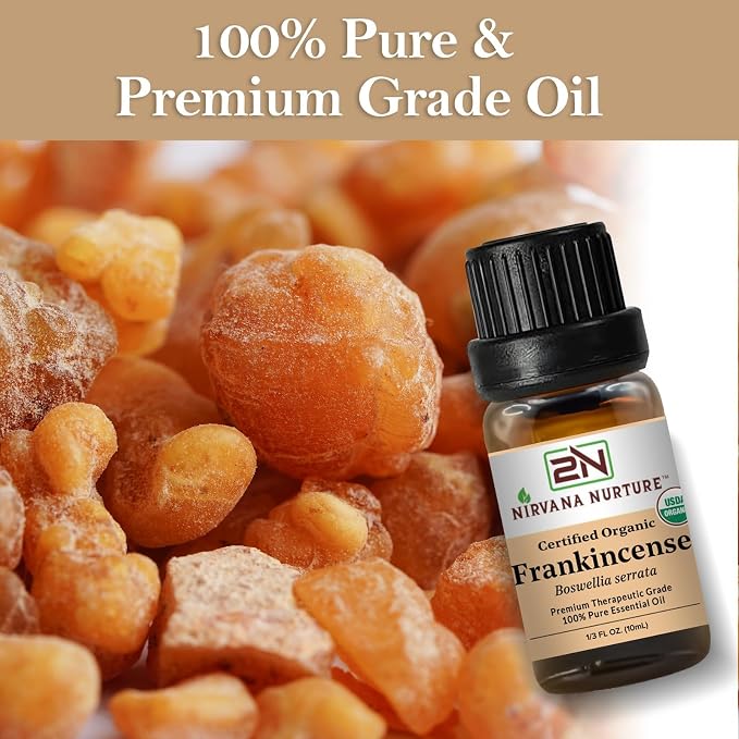 Frankincense Essential Oil USDA Certified Organic, 100% Pure Natural Premium - Image 6