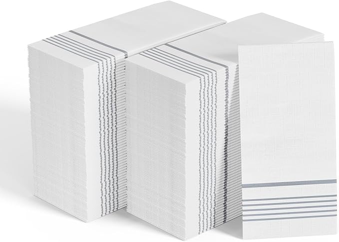 600 Pack Paper Napkins, Disposable Guest Towels Party Dinner Napkins Soft by JOLLYCHEF