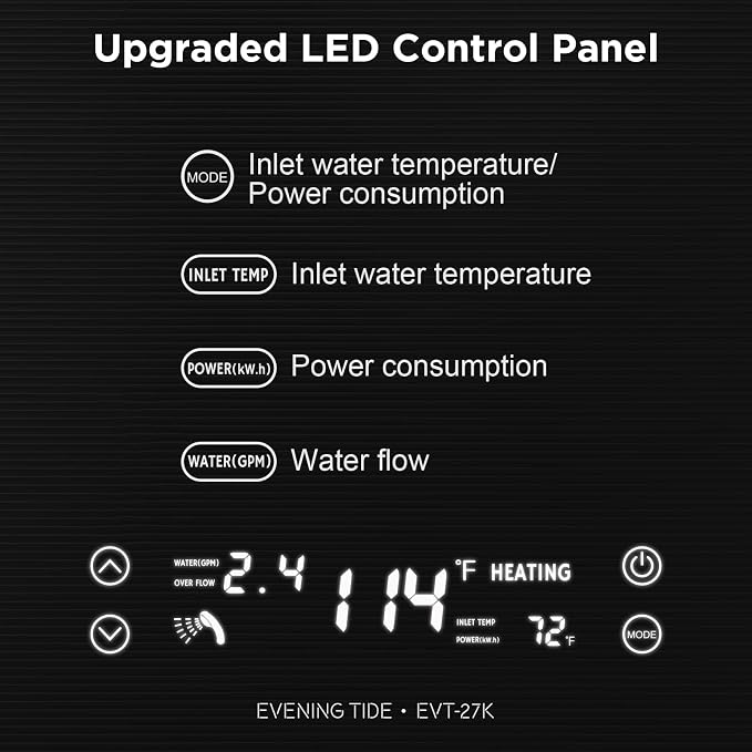 Airthereal Electric Tankless Water Heater, 240Volts - Image 7