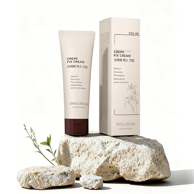 Moisturizing Crepe Fix Cream – Tightens and Firms Face, Neck & Body, Anti by Unknown