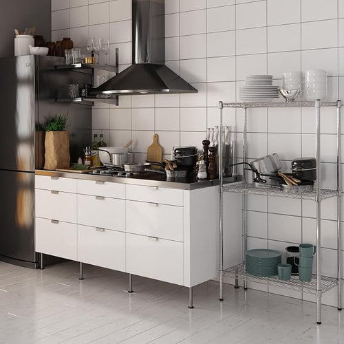 14" Deep x 30" Wide x 54" Height Wire Shelving Kit | 3-Tier | NSF Commercial - Image 2