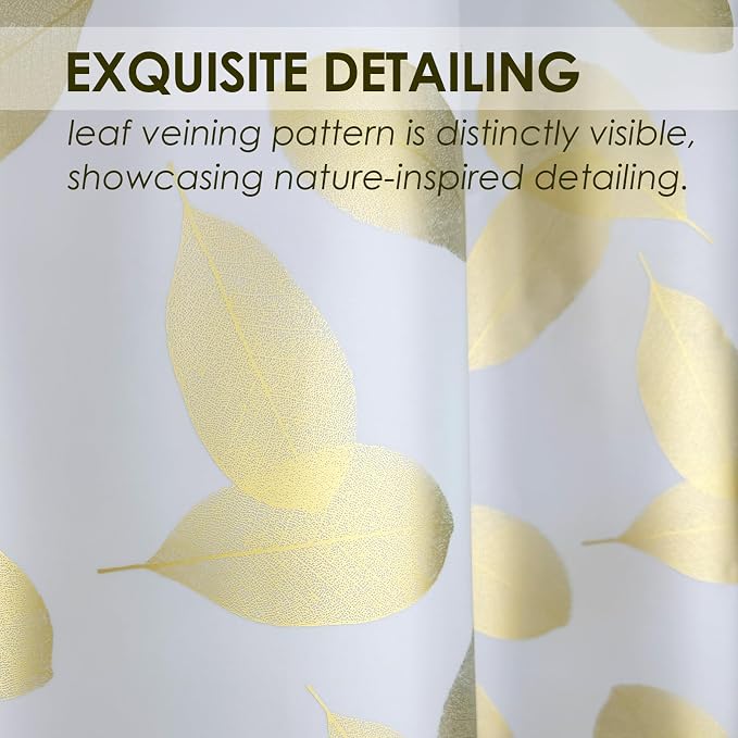 Plastic Shower Curtain Liner, Waterproof Printed PEVA Shower Curtain - Image 4