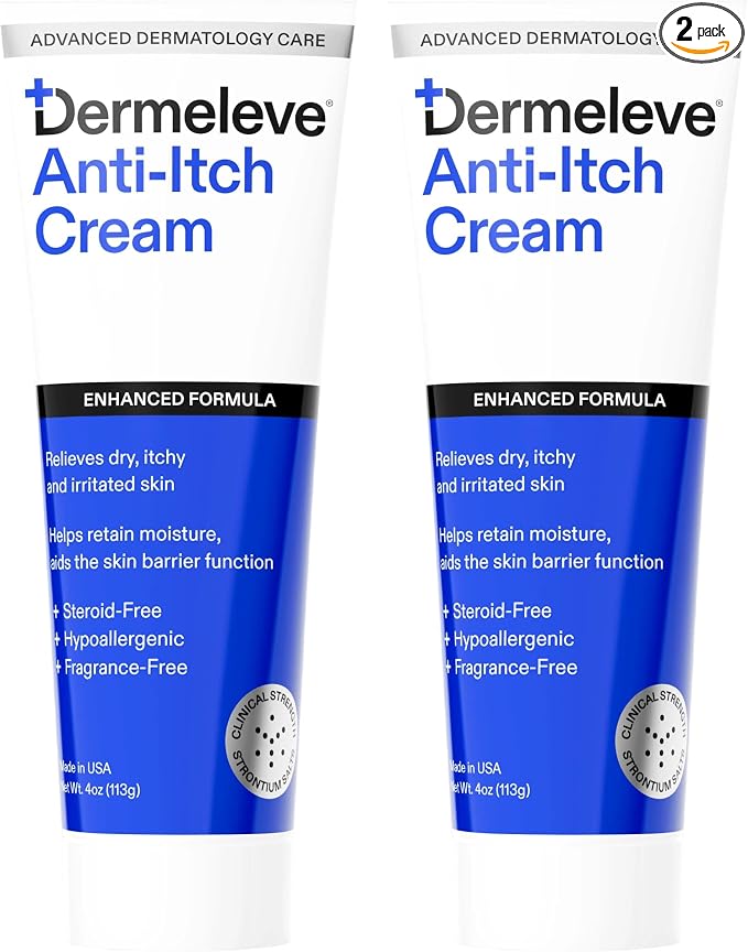 Dermeleve Steroid Free Anti-Itch Cream | Extra Strength by Dermeleve