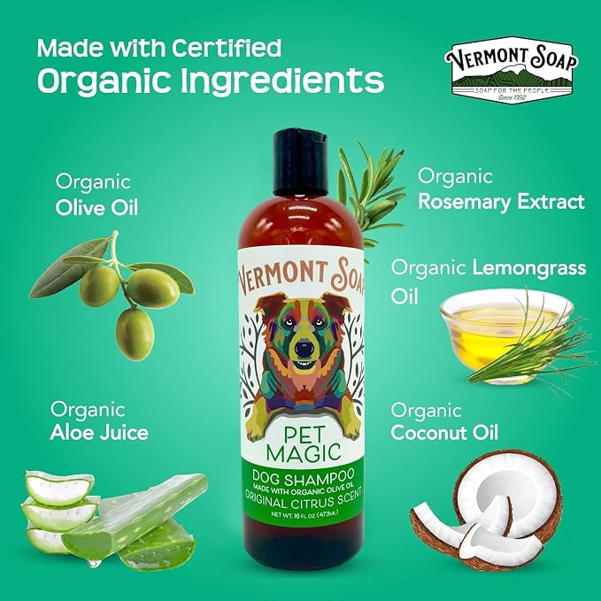 Vermont SOAP Organics Pet Shampoo - Image 3