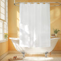 Waterproof Fabric Short Shower Curtain Liner by Seenus