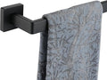 JQK Black Towel Bar, Rounded Edges 29.41 Inch Towel Rack, 304 Stainless Steel by Homeimprovement