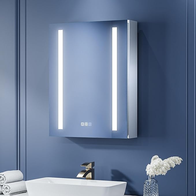 ExBrite LED Lighted Bathroom Medicine Cabinet by ExBrite