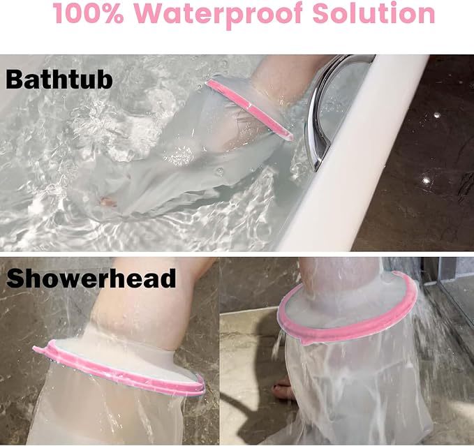 Waterproof Cast Covers for Shower Leg, Adult Cover Swimming Showering Protector - Image 6