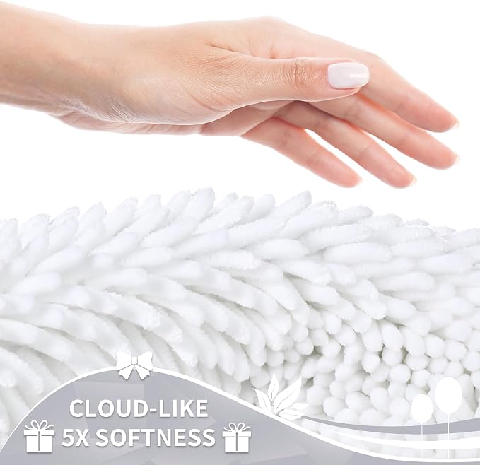 Yimobra Large Bathroom Rug Non Slip 36x24 Inch, Extra Thick Soft Absorbent - Image 5