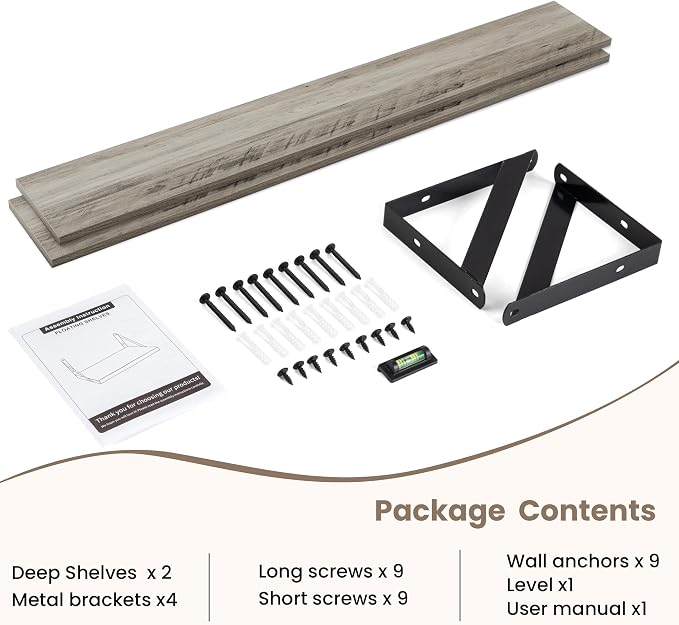 Dreamland 8 inch Deep Floating Shelves - Image 7