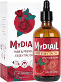 Rose Essential Oil 118ml Natural Premium Rose Oil Essential Oil by MYDIAILESSENTIALOILS