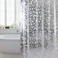 WELTRXE Shower Curtain Liner Waterproof, 8G Thick EVA, Heavy Duty Shower Liner by WELTRXE
