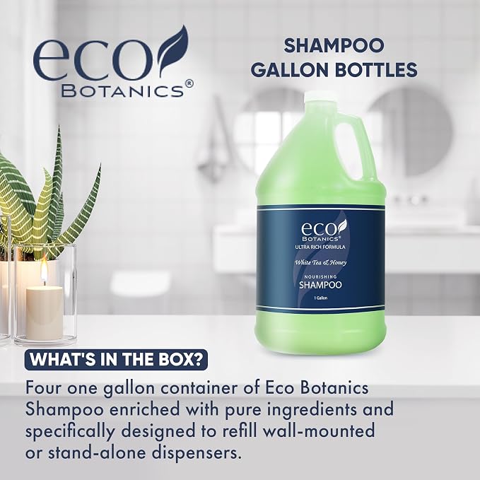 Terra Pure Eco Botanics Hotel Shampoo | 1 Gallon | Designed to Refill Soap - Image 3