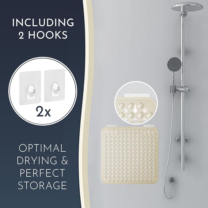 homerella® Shower Mat Non Slip Anti Mold, Non Slip Shower Mats - Image 4