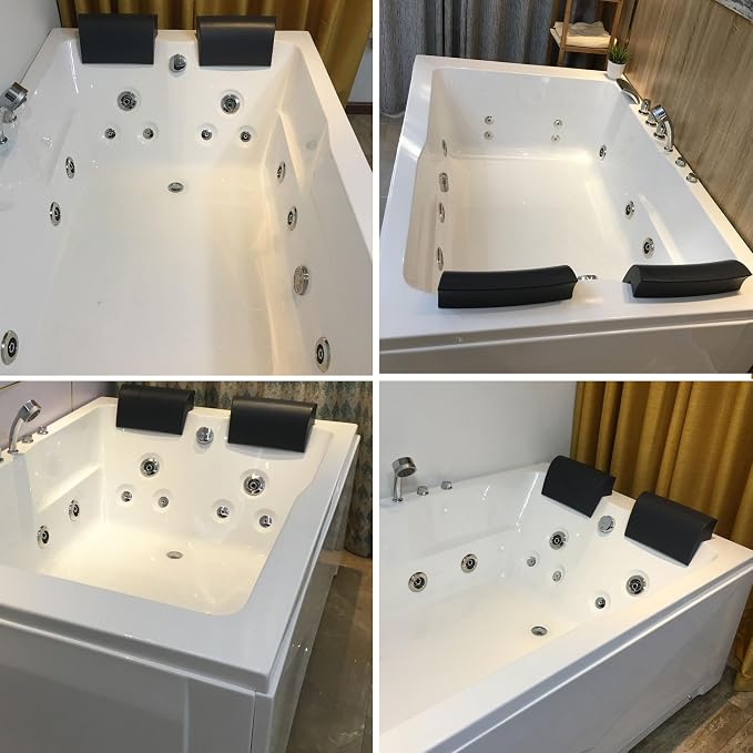 Empava Whirlpool Bathtub 71 Inch, 2 Person Whirlpool Tubs - Image 5