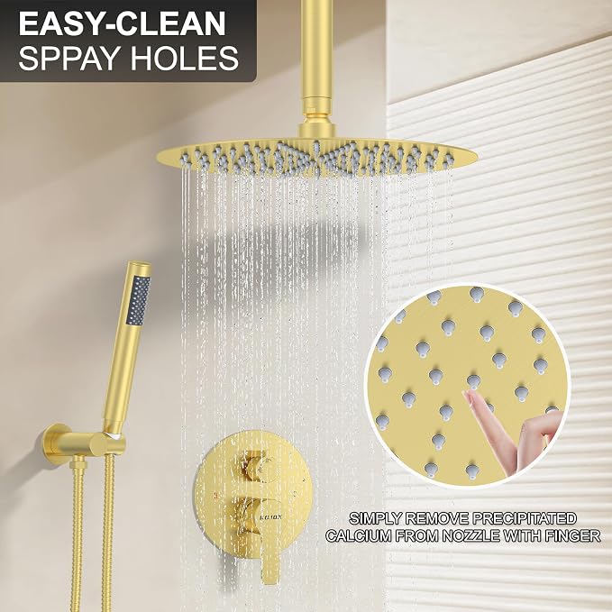 Kojox Shower System- Ceiling Shower Faucet Set - Image 2