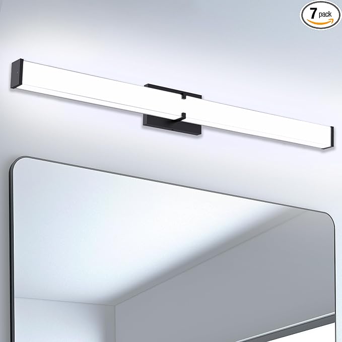 Bathroom Light Fixtures: 31.5 Inch ETL Certified LED Bathroom Vanity Light by NOVELUX