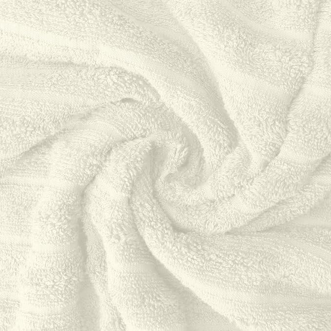 DAN RIVER Pack of 2 Bath Sheet 35x70 Inches, Extra Large Ribbed Quick Dry Bath - Image 7