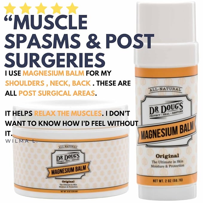 Dr. Doug's Magnesium Balm – Organic Magnesium Lotion - Image 7