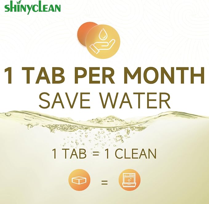 Heavy Duty Dishwasher Cleaning Tablets | Natural Dishwasher Cleaner and - Image 2