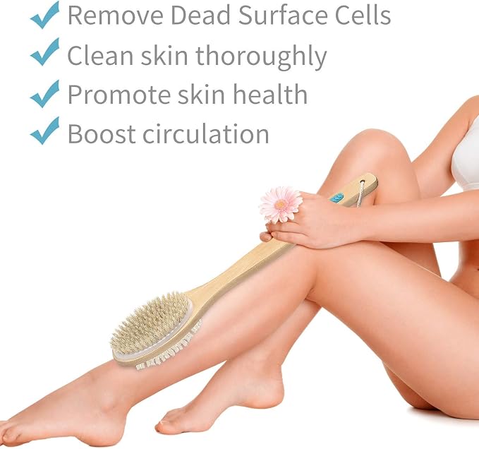 Metene 2 Pack Shower Brush - Image 7