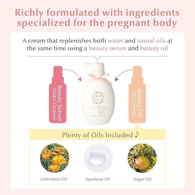 Mama&Kids Natural Mark Cream 16.58 oz, Stretch Mark Cream - Image 3