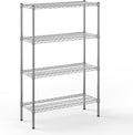 14" Deep x 36" Wide x 54" Height Wire Shelving Kit | 4-Tier | NSF Commercial by Regal+Altair