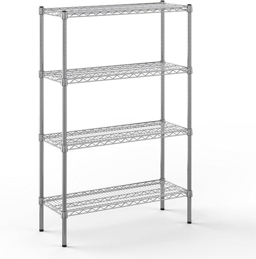 14" Deep x 36" Wide x 54" Height Wire Shelving Kit | 4-Tier | NSF Commercial by Regal+Altair