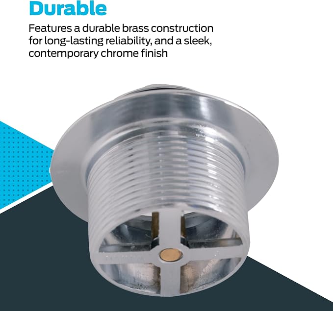 EZ-FLO Lift-n-Turn Bath Drain Assembly Kit, 1-1/2 in. x 11.5 Coarse Thread - Image 5
